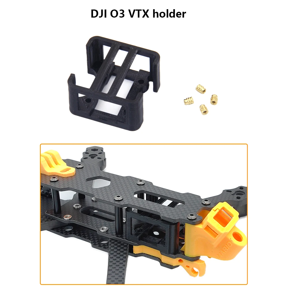 3D Printed Replacement Parts TPU Holder Fixed Bracket Seat for speedybee mario 5 FPV Racing Drone frame