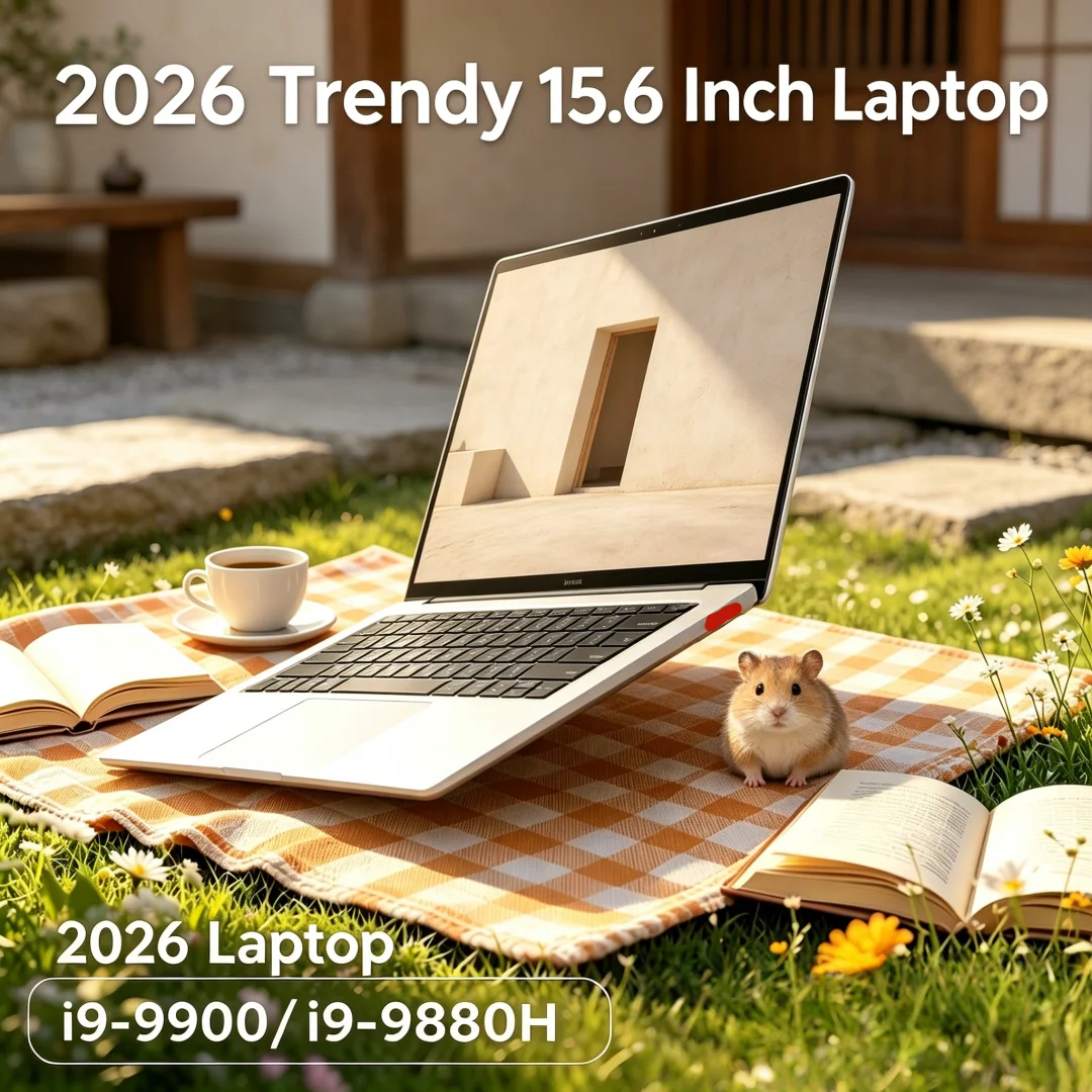 

2026new 15.6 Inch FHD Novate Ultrathin Laptop I9-9900/i9-9880H Win11 DDR4 16GB/32GB SSD Laconic Multinational Navigator Dapper