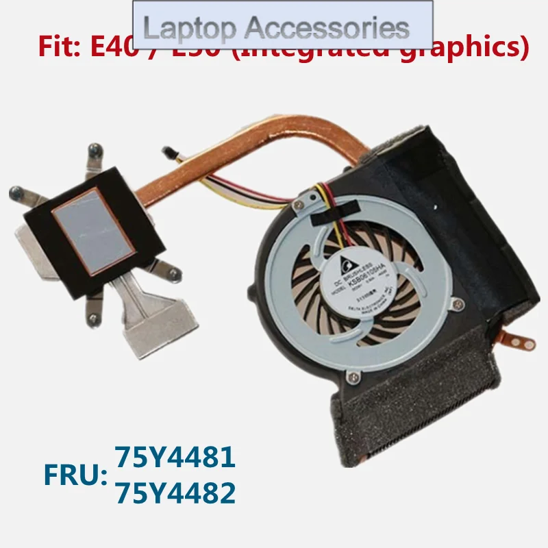 New Original CPU Cooler Fan Heatsink For Lenovo ThinkPad E40 E50 Cooling fan Radiator 75Y5994 75Y5995 75Y4481 75Y4482