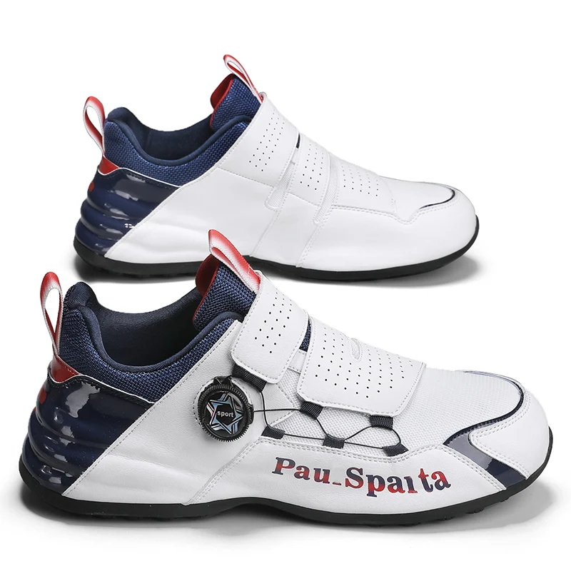 

2023 Golf Shoes Men New Trend Golf Training Anti-slippery Grass Golfer Walking Footwears Mens Golf Sneakers