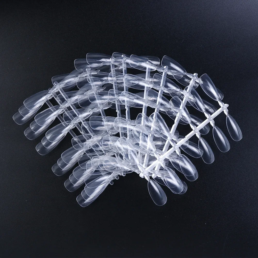 

1Set Nail Art Design False Tips Display Stand Clear Practise Nail Tips Holder Strips Acrylic Gel Polish Showing Tools
