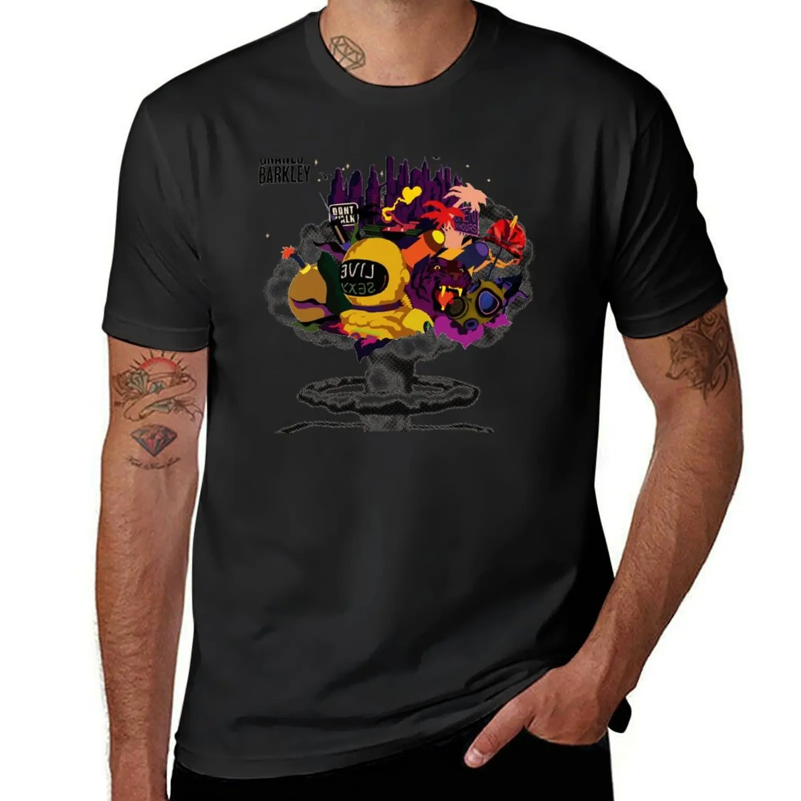 Gnarls Barkley - St. Elsewhere T-Shirt graphics sports fans shirts graphic tees blanks men t shirt