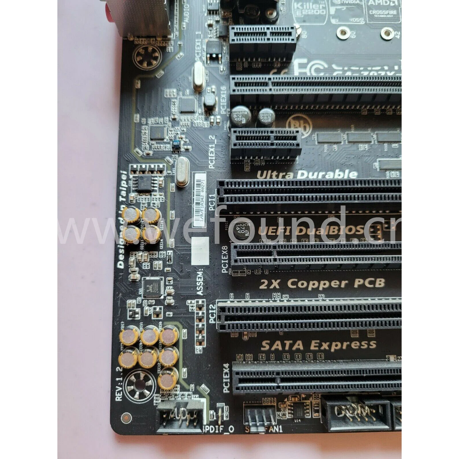 100% Working desktop motherboard for Z97X-UD5H-BK GA-X58A-UD3R 1366 work perfectly