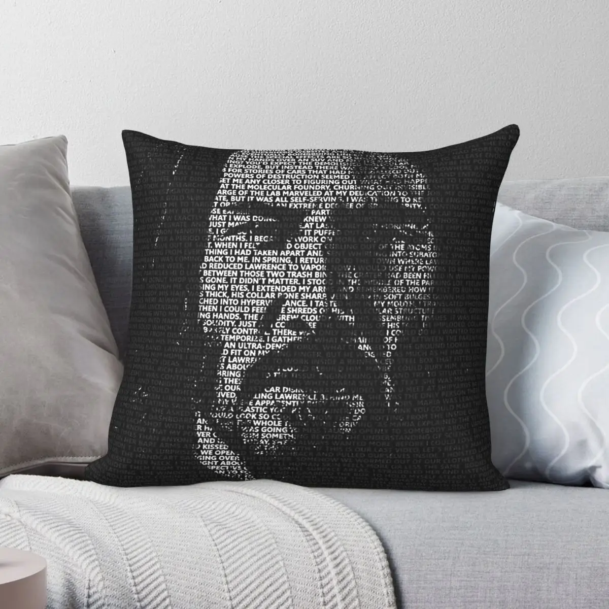 John Wick Keanu Reeves Hands Over Square Pillowcase Polyester Linen Velvet Creative Zip Decorative Pillow Case Bed Cushion Case
