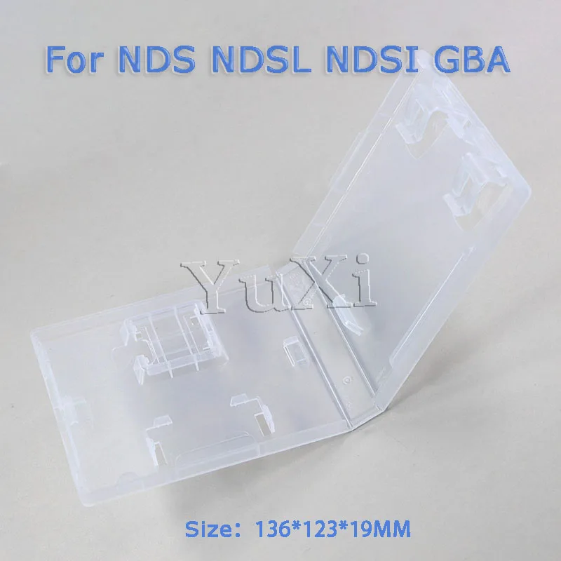1PC สําหรับ NDS Lite สําหรับ NDSI NDSL 2DS GBA การ์ดกรณีกรณีเปลี่ยน SHELL การ์ดเกมตลับหมึกเปลือกพลาสติกกล่องป้องกัน