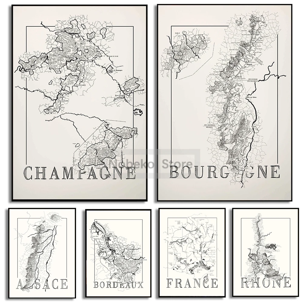 Vintage France Wine… - image