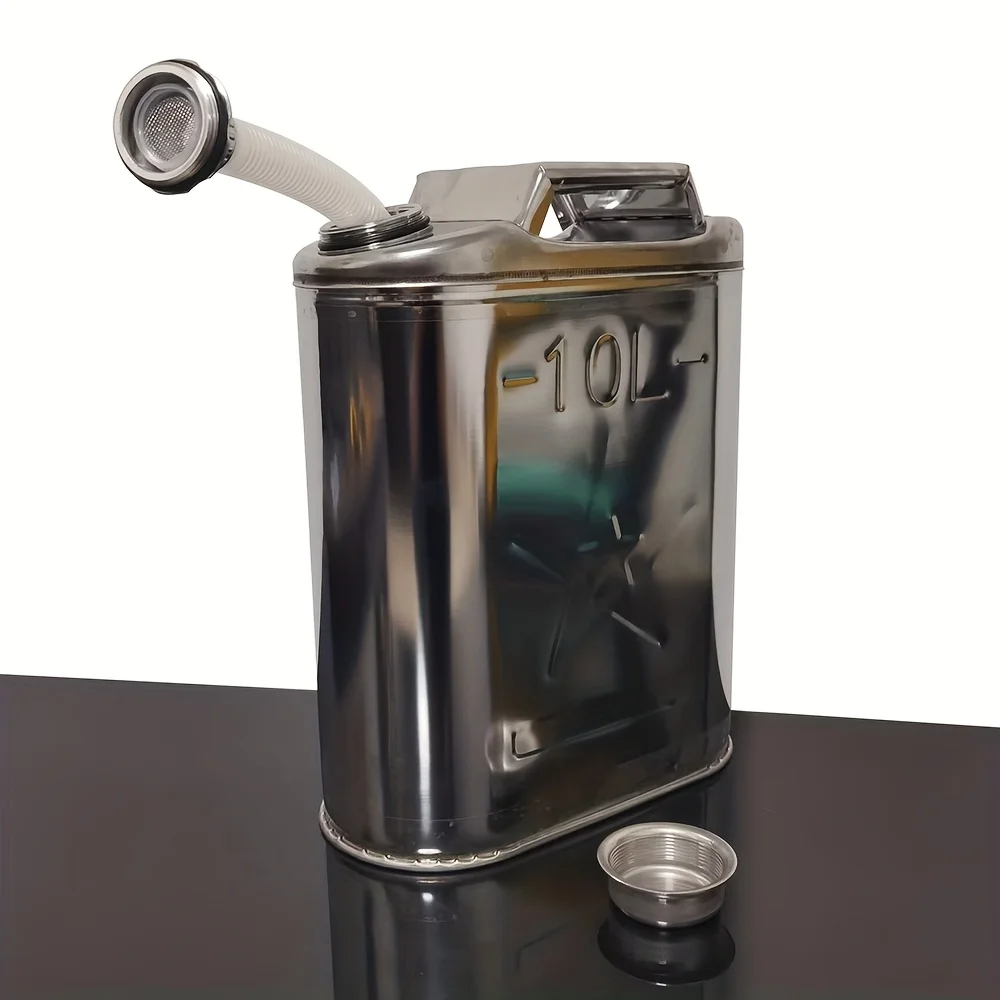 

Автомобильный масляный бак 10 л Масляный бак из нержавеющей стали топливный пистолет внедорожник Мотоцикл Трейлер запасной масляный бак грузовик масляный бак