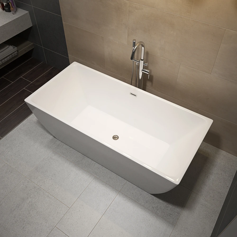 Modern Design Acrylic Baby and Kids Whirlpool Wash Massage Spa Bathtub for Home Swimming Pool Use