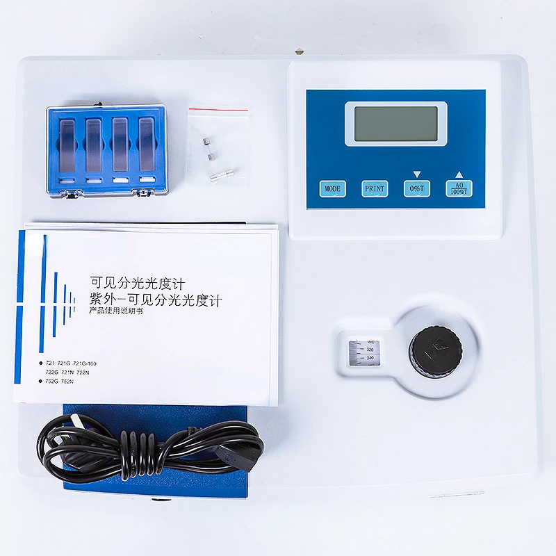 Analysieren Sie das experimentelle Spektrometer des ursprünglichen 721g/n 722g sichtbaren Spektro photometers in der Abteilung für bildende Kunst