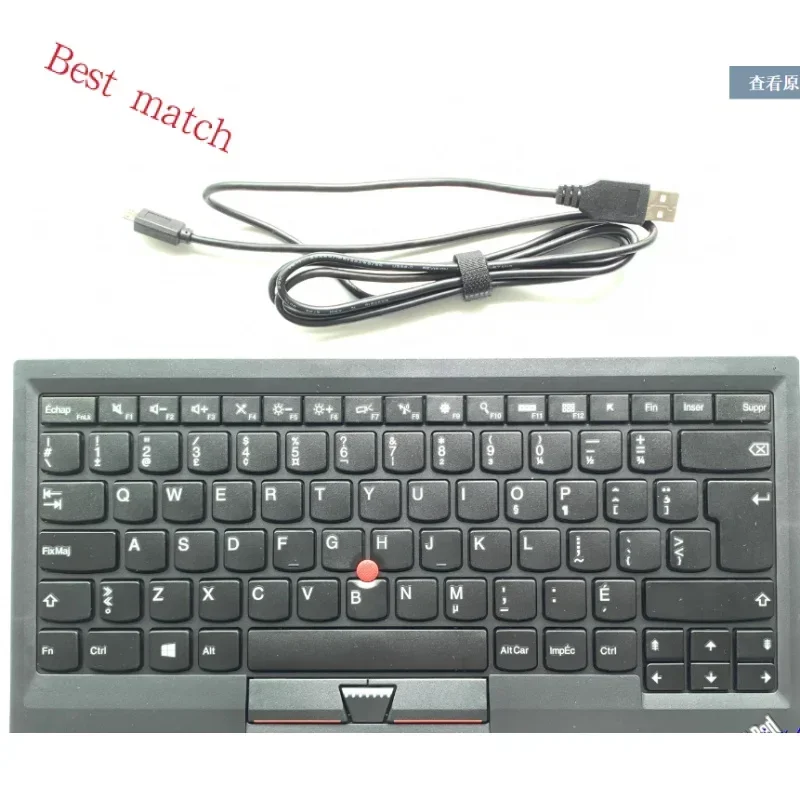 Imagem -04 - Thinkpad-teclado Bluetooth Externo sem Fio Usb com Fio Ku1255 Kt-1255 Adequado para Lenovo