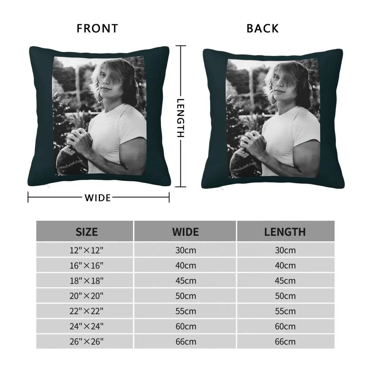 Taylor Kitsch Tim Riggins Square Pillowcase Polyester Linen Velvet Creative Zip Pillow Case Sofa Seater Cushion Wholesale 45x45