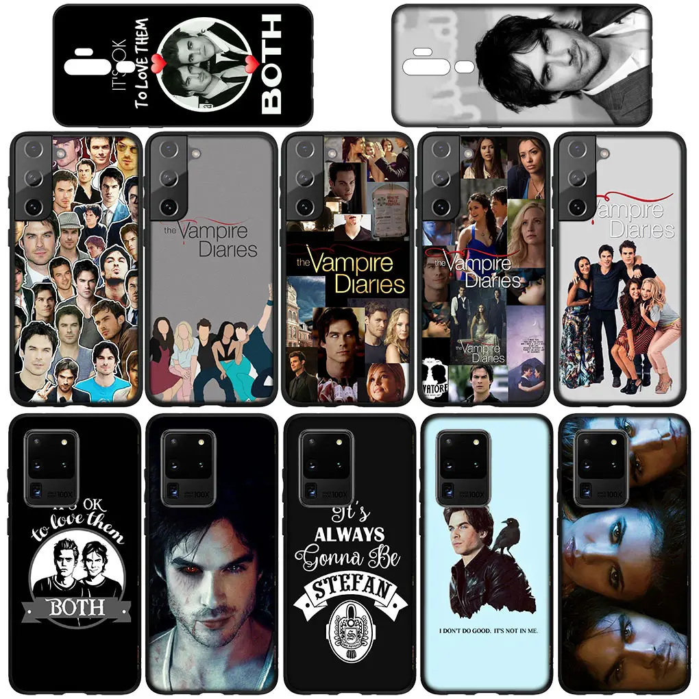 The Vampires D-Diaries TV Silicone Phone Casing for Xiaomi Redmi Note 9 8 11 Pro 4G 5G 9S 11S 9A 9C NFC 9T 8A Cover Case