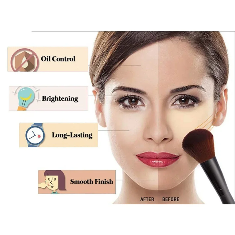 Banana Powder 4 Color Translucent Matte Makeup Powder Loose Powder Korea Makeup