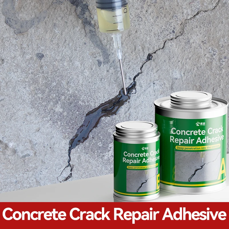عامل إصلاح الكراك الخرساني من راتنجات الايبوكسي، اختراق عالي، طلاء مقاوم للماء، حشو الكراك، إصلاح الكراك الأرضي