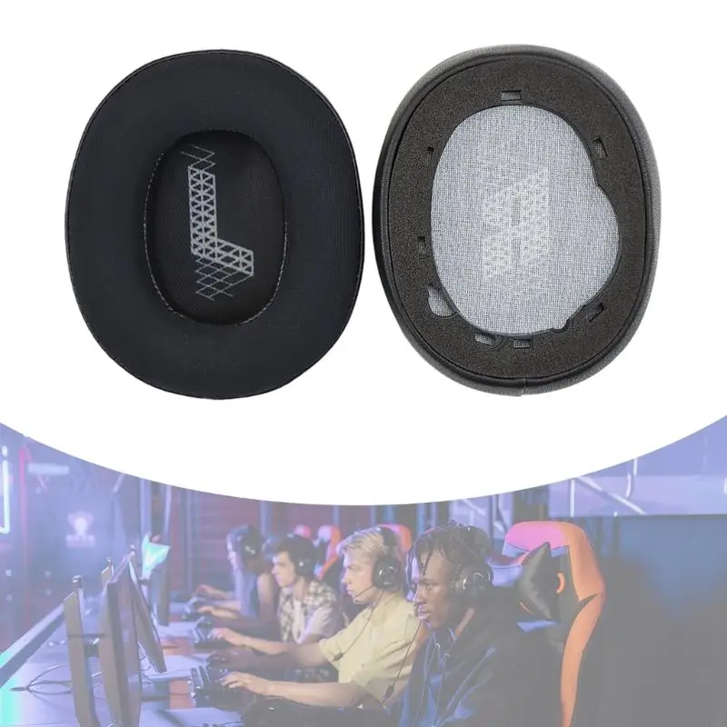 Noise Isolating Cooling Gel Ear Pads for E65 (E65BT E65BTNC) Over Ear Headphone Enhancing Comfort Replacement Earpads