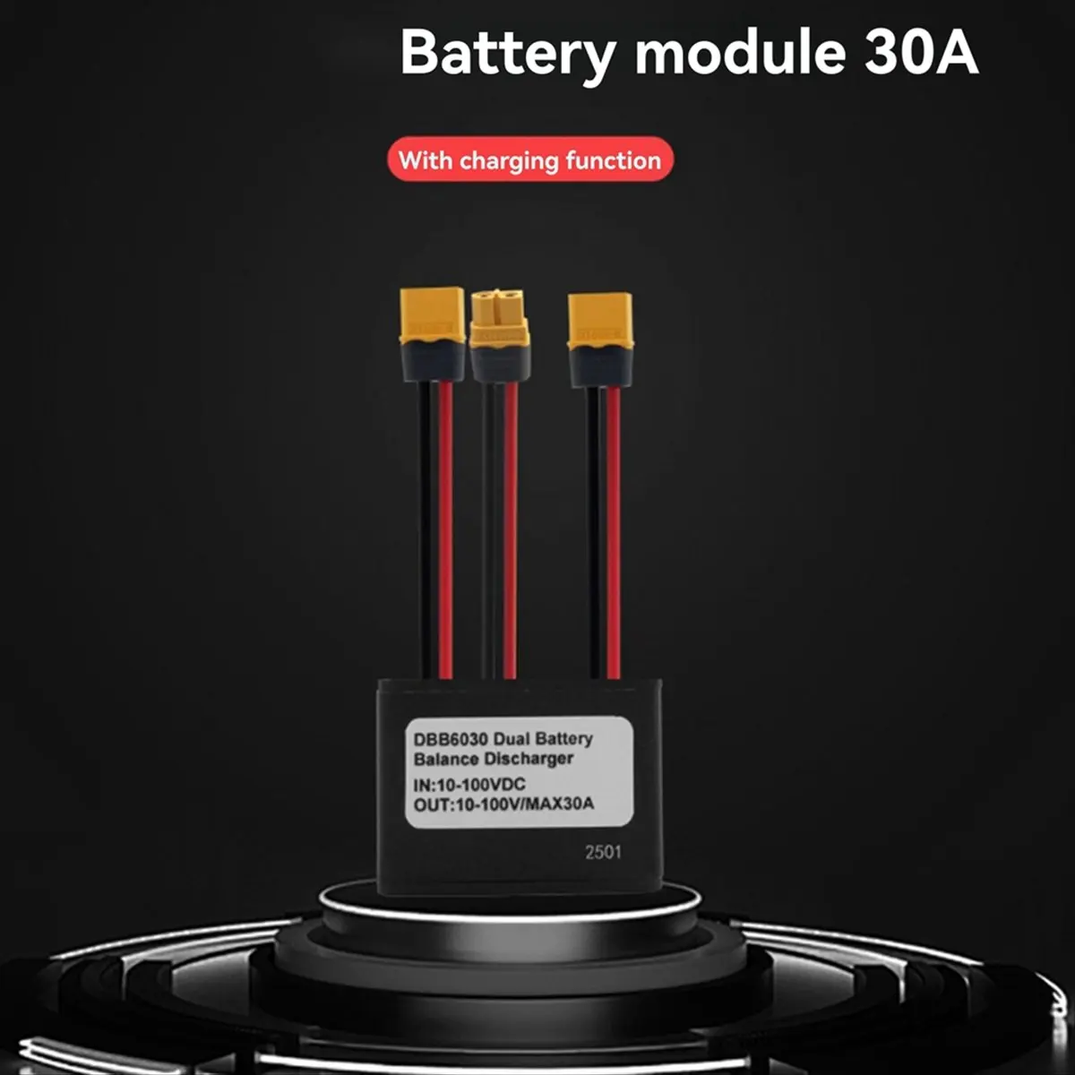 A14M 10-100V 30A 1000W E Bike Battery Module Single Discharge Dual Battery Management System Module for Ebike Accessories