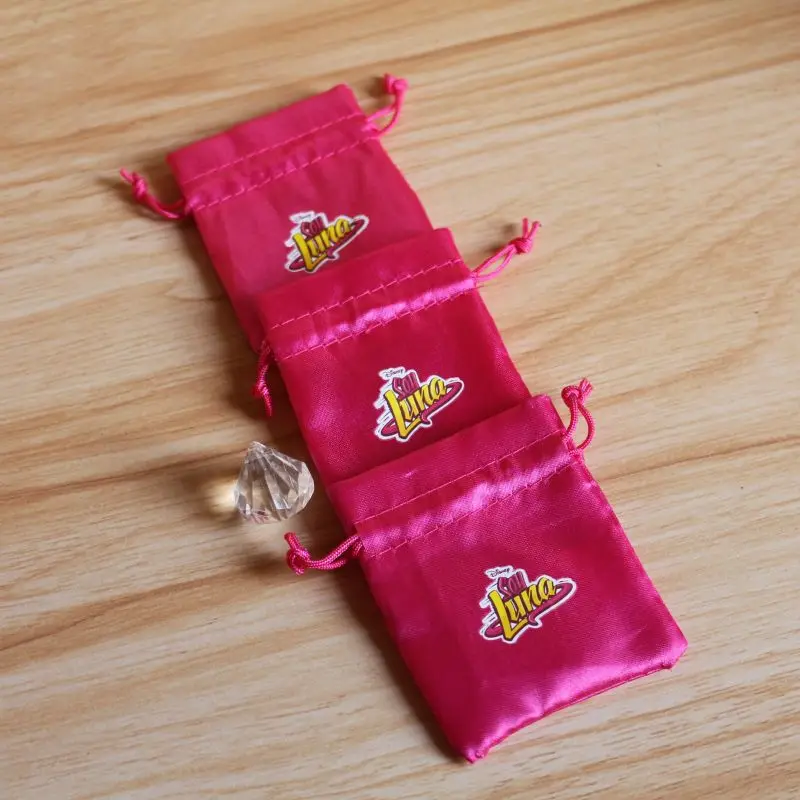 100 Pieces 5*7cm Satin Jewelry Gift Pouch Reusable Drawstring High Quality Rings Earrings  Packaging Bags