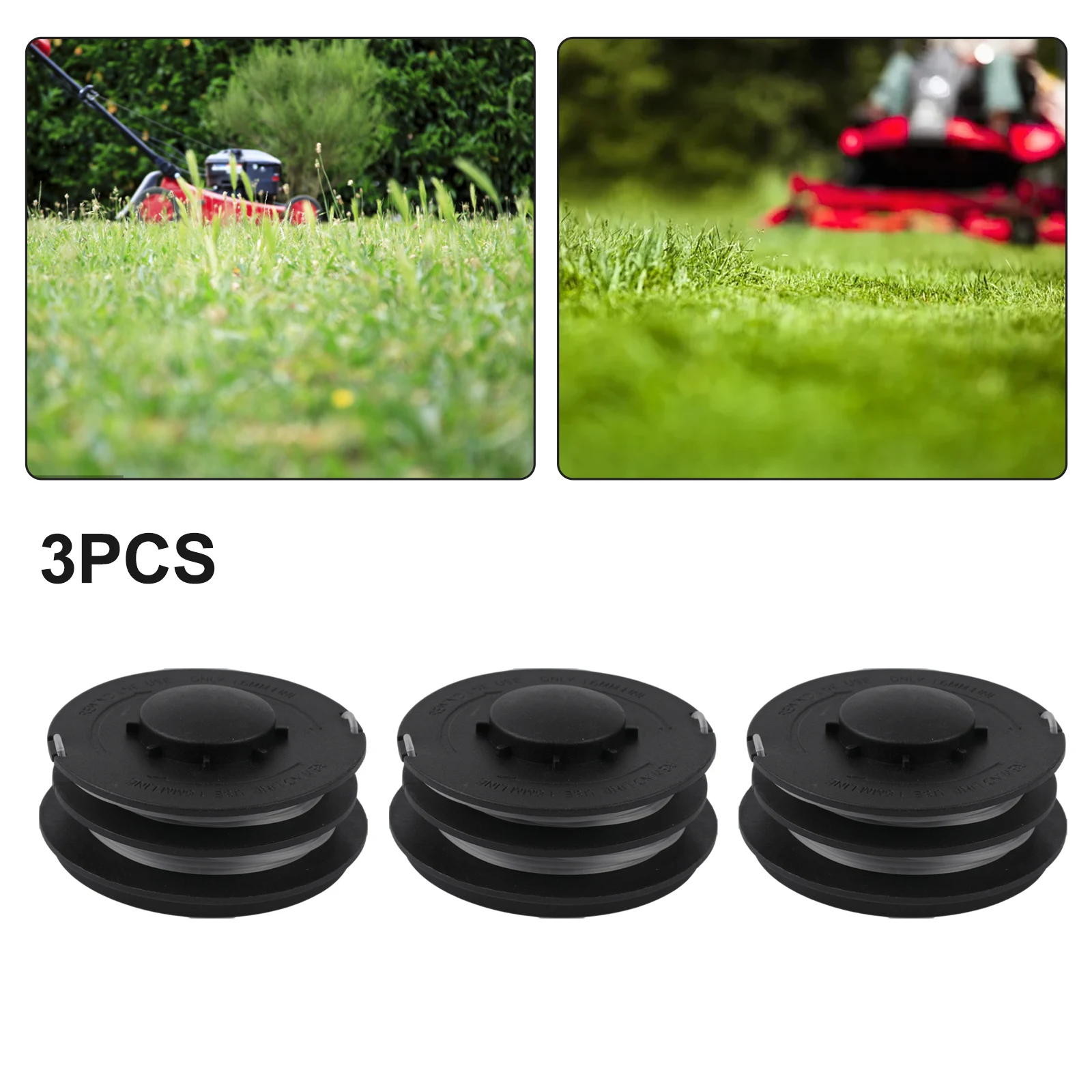 

3PCS Thread Grass Trimmer Spools For Electric Grass Trimmers For ALDI Cutter Lawn Trimmer Spare Blade Garden Replacement Tool