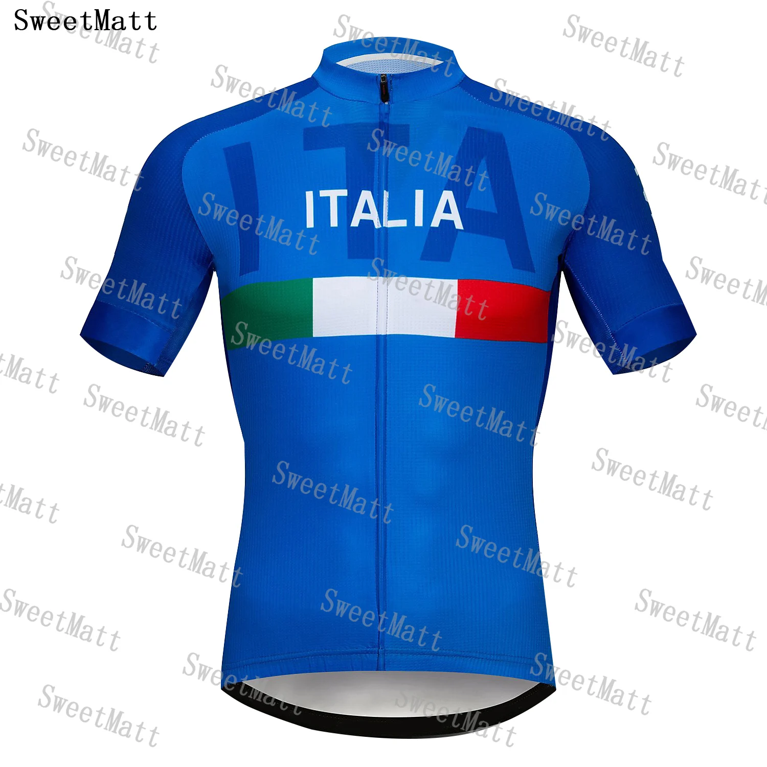 New Italy Polyester Quick Dry Outdoor Sports Cycling Jersey  Breathable Sweat Absorption Men\'s Bicycle Short Sleeve