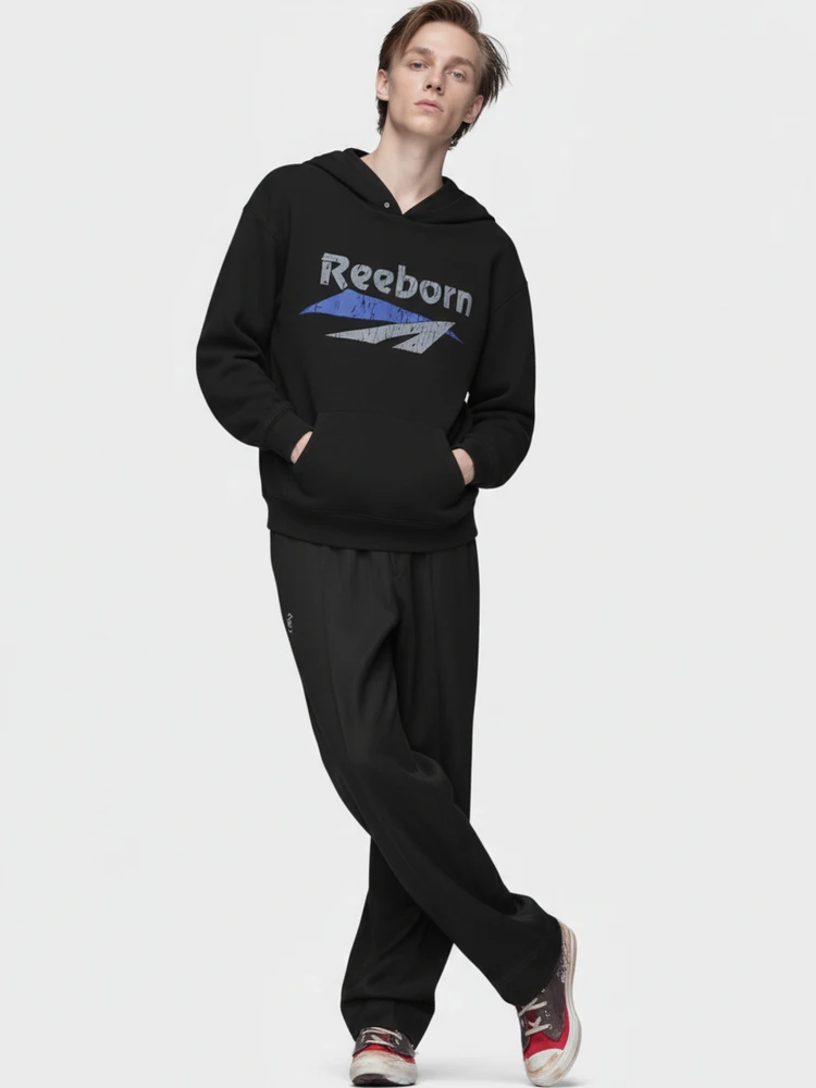 

HA7MS FPR Reborn Cra Bomber Jaet Fce Lined Hoodie Loose Street Sle Autumn Winter Couple's Sweatirt round Ne Long...