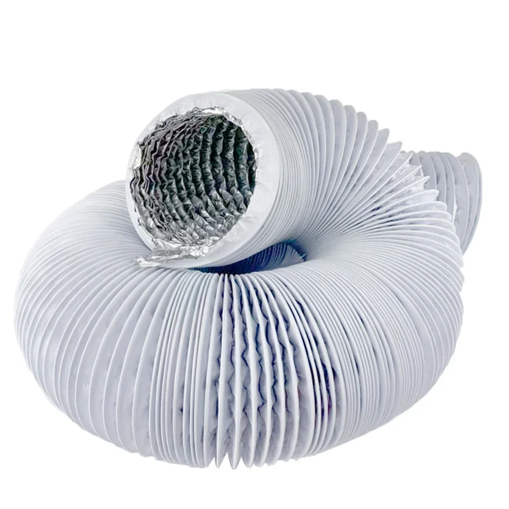 

100mm Ventilation Pipe Aluminum Pipe Ventilation Hose Flexible Exhaust Pipe Duct For Bathroom Kitchen System Vent Tube