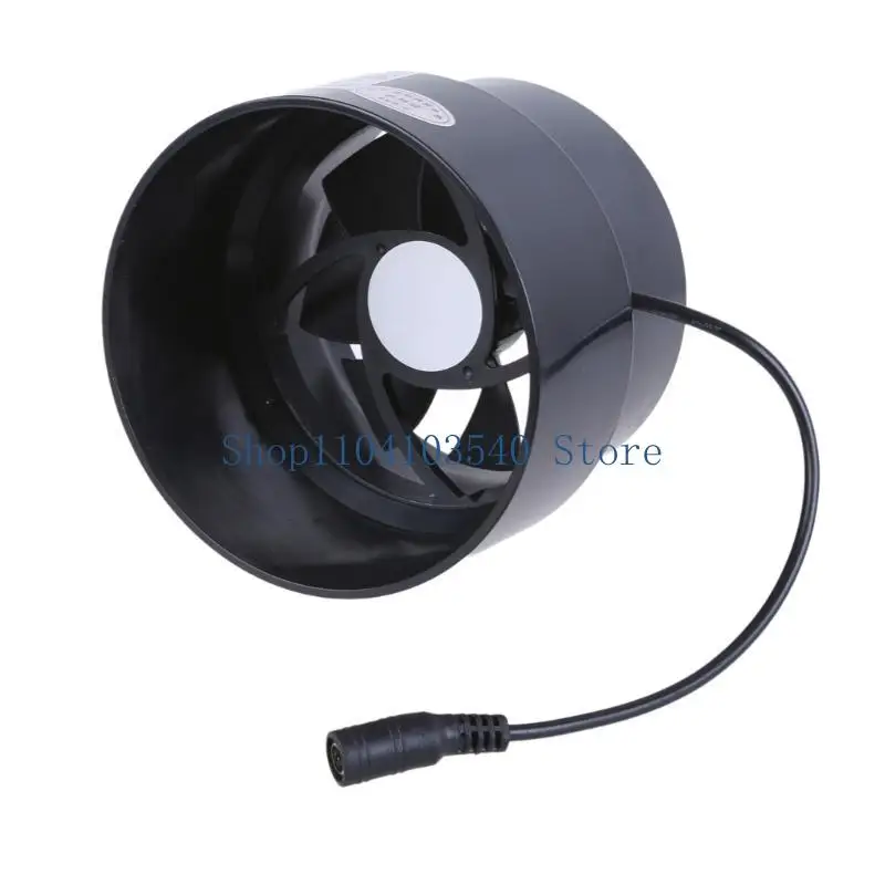 

02DC 12V Inline Blower Ventilation Fan Efficient Air Circulation for Marine Use