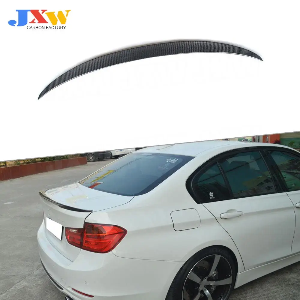 

Carbon Fiber Rear Spoiler P Style Boot Trim Wings for BMW 3 Series F30 F80 M3 320i 328i 335i 326D 2012-2018 FRP Body Kits