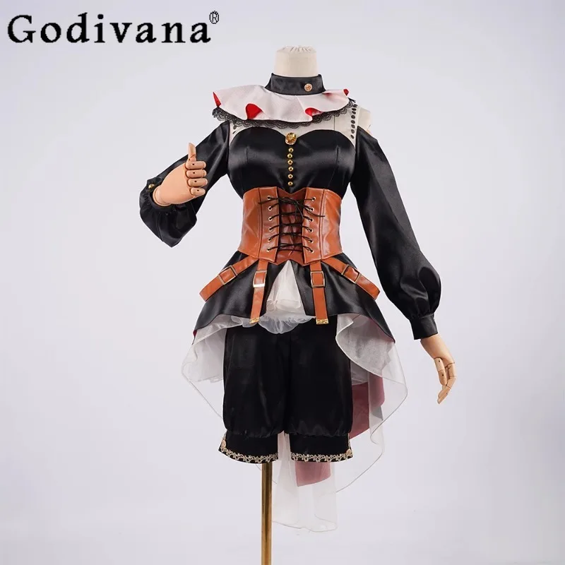 

Misumi Uika Cosplay Costume Ave Mujica Misumi Uika Women Uniform Suit Halloween Role Play Party Female Outfit Full Set