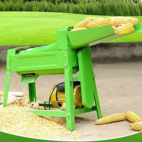 Hot（2026）Mini Fully Automatic Corn Thresher Maize Peeler Sheller Machine Electrical Corn Threshing Sheller, Agricultural Machine