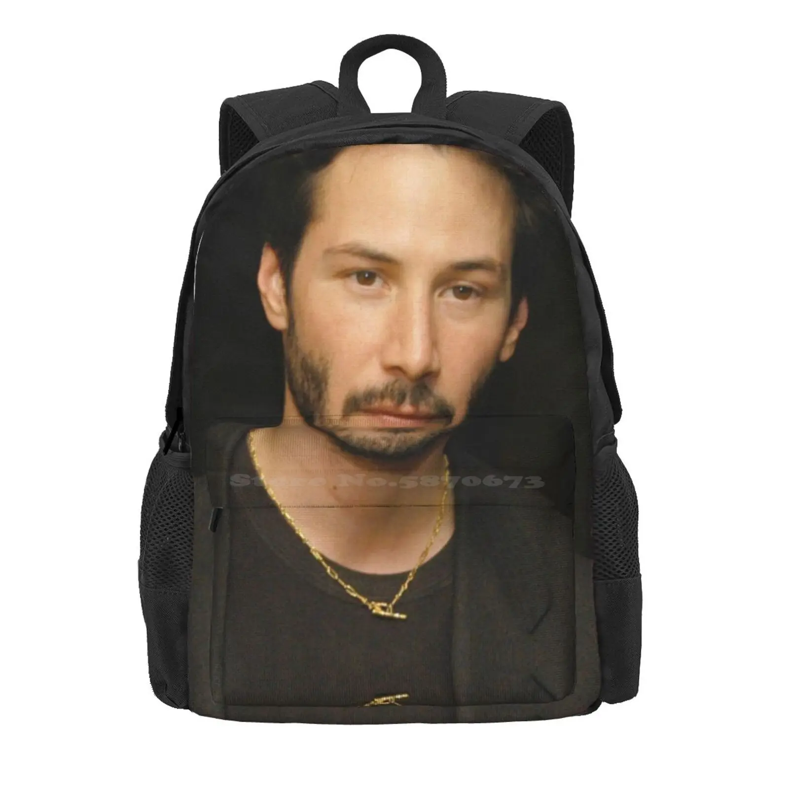 Keanu Reeves Hot Sale Schoolbag Backpack Fashion Bags Keanureeves Johnwick Matrix