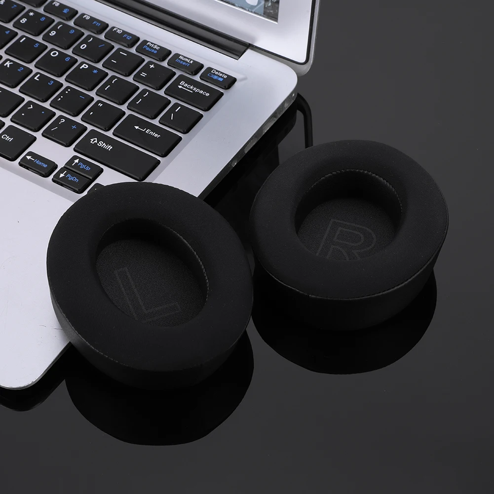 Cooling Gel Replacement Ear Pads Cushions Memory Foam Ice Silk + Protein Leather for Anker Soundcore Life 2 Q20 Q20+ Q20I Q20BT