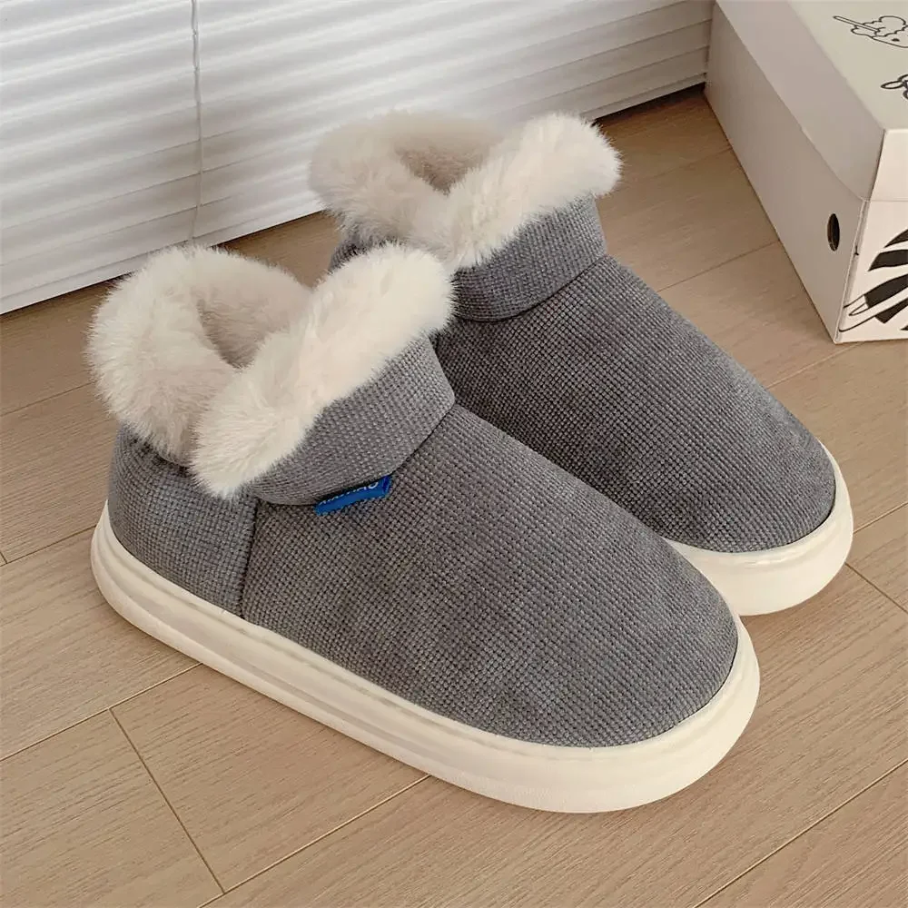 

Winter fashion fleece thickened warm platform cotton shoes men's winter casual outdoor wear all-inclusive plush snow boots