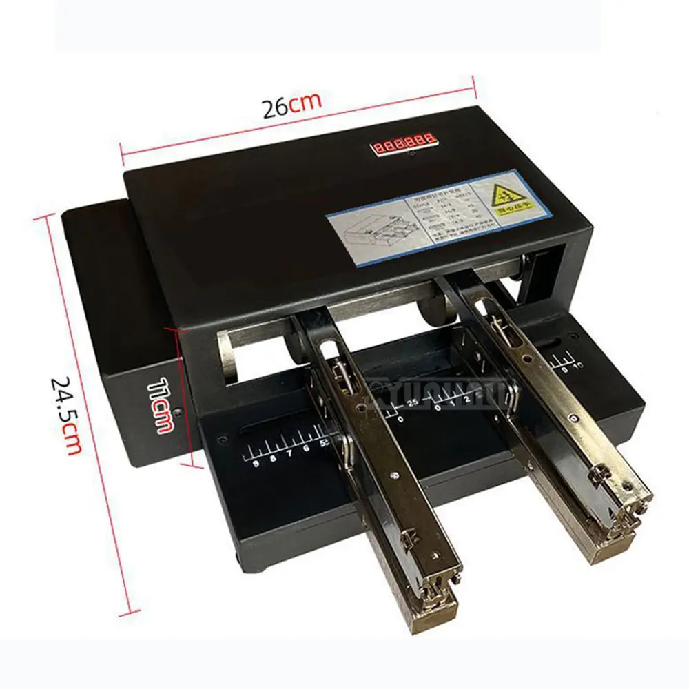 Multifunctional Electric Stapler, Double Head Automatic Binder, Versatile Card Packaging Stapling Tool