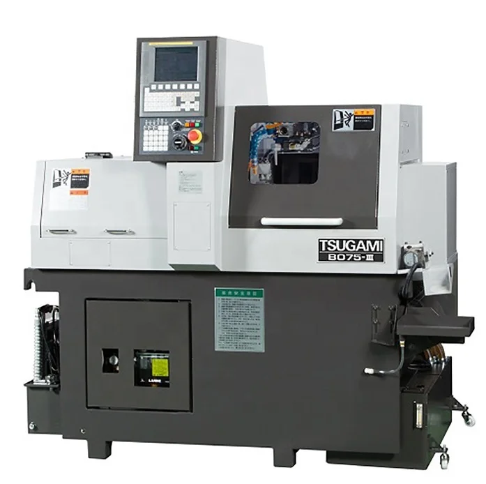 B075-Iii Accuracy Japan CNC Precision Automatic Lathe TSUGAMI High Speed Control Centre