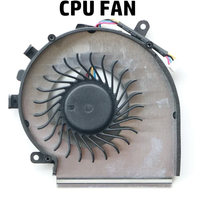 Imagem -05 - Ventilador de Substituição para Msi Ge72vr Gp72vr Cpu Ventilador de Refrigeração Gpu Pinos Ventiladores Paad06015sl N366 N372