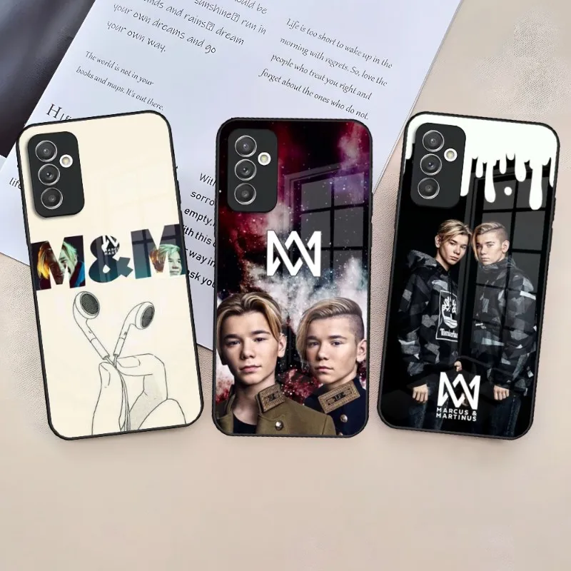 Marcus And Martinus Phone Case For Samsung A13 A72 A71 A70 A54 A52 A51 A50 A42 A40 A34 A33 A32 A31 A30 A22 A21 A20 A14 A12 A10