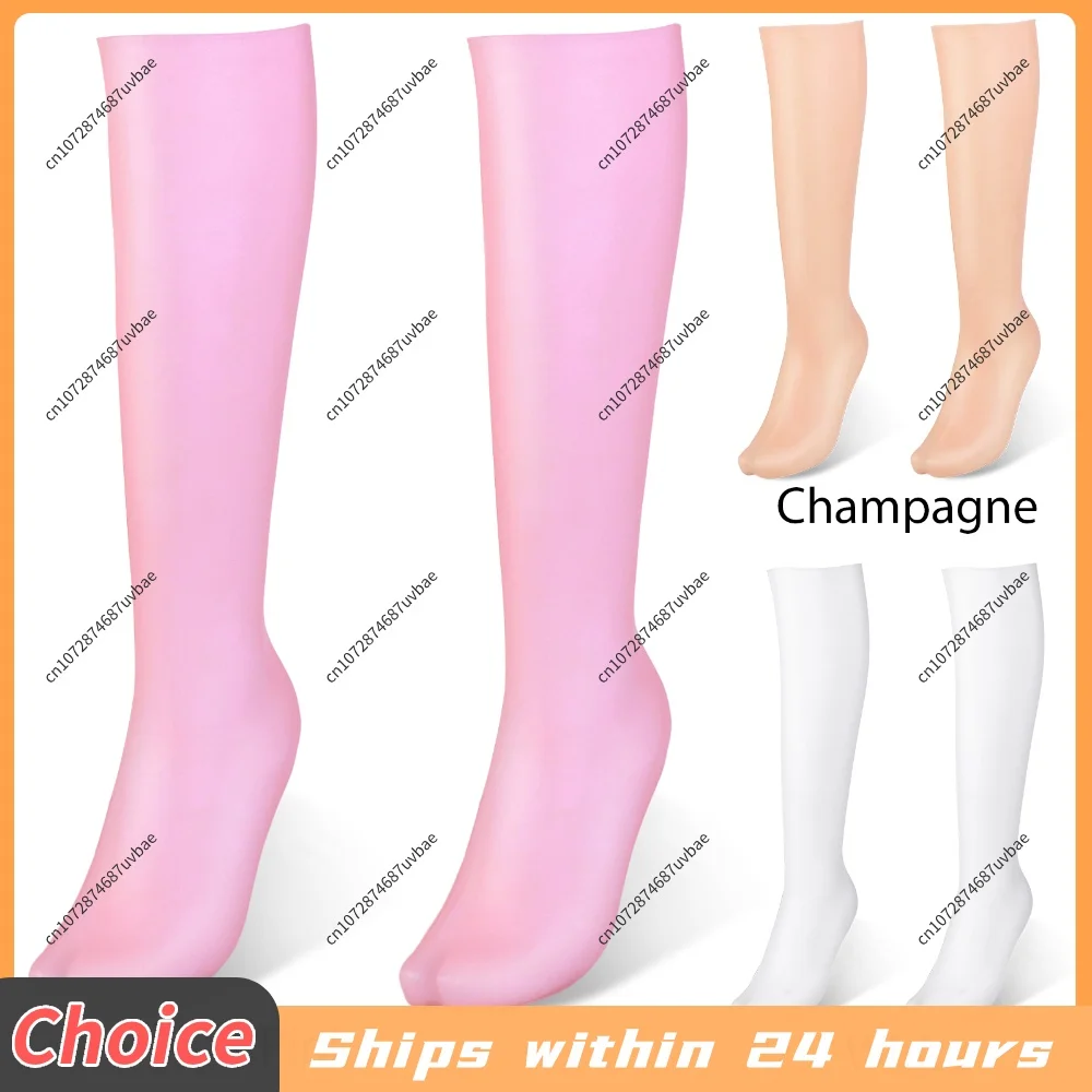 Silicone Long Moisturizing Socks Anti Cracking Foot Protection Socks Soft Foot Exfoliating Stockings for Dry Cracked Feet