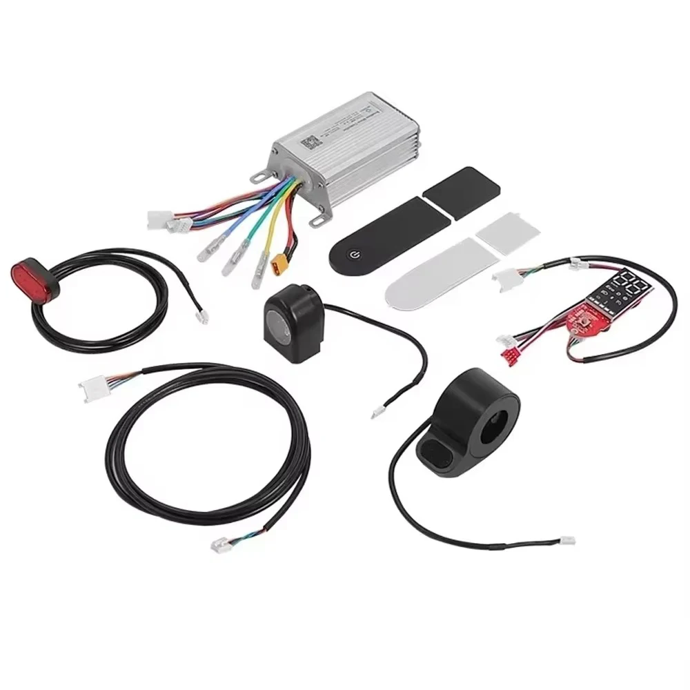 

Для XiaoMi M365 1S Pro комплект электрического скутера DC36V 250 Вт бесщеточный контроллер двигателя приборная панель ускоритель светодиодный набор дисплеев LENZOD