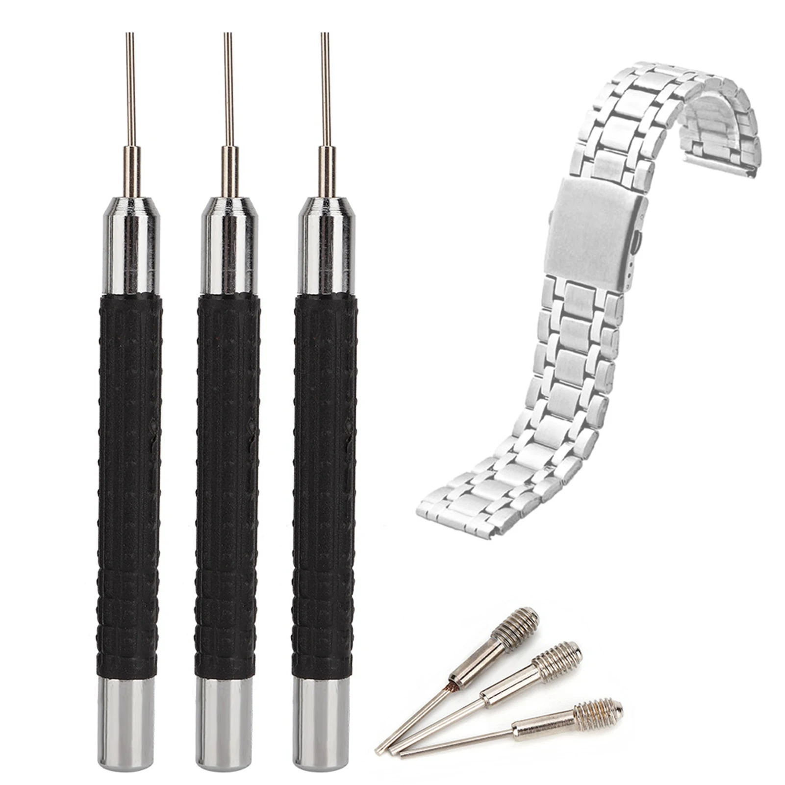 Alloy Watch Band Link Remover Pin Punch Watchmaker DIY Wristwatch Bracelet Size Adjust Repair Maintenance Hand Tool