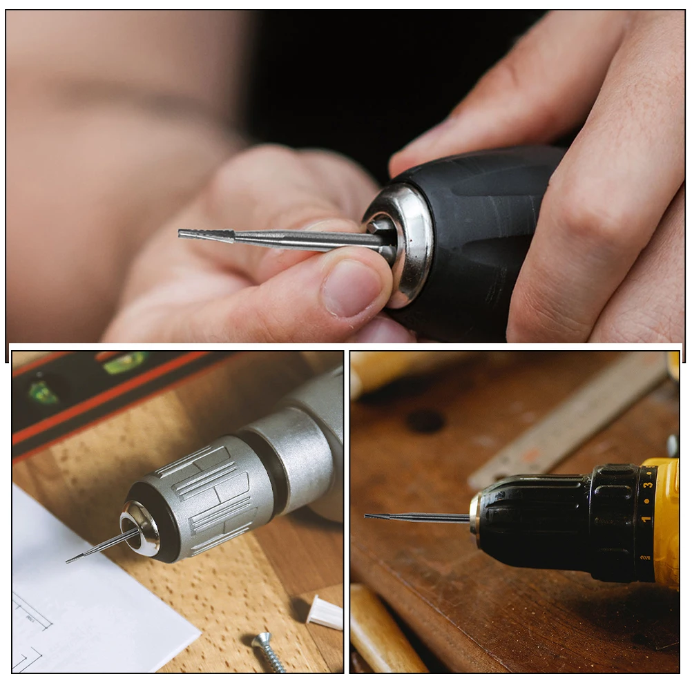 

3Pcs Auto Glass Repair Kit Tungsten Carbide Windshield Repair Drill Bit Set Efficient Chip Crack Fix Tool Grout Removal Tool