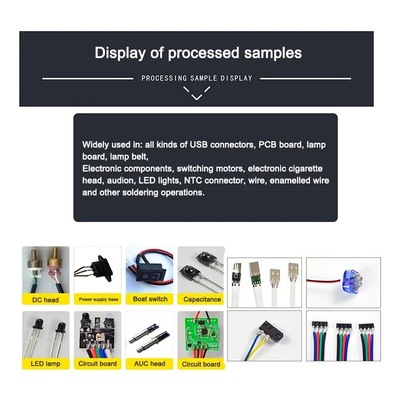 R10 Semi-Automatic Soldering Machine Household Pedal Type Tin Machine Intelligent Soldering Equipment Electric Soldering Irons