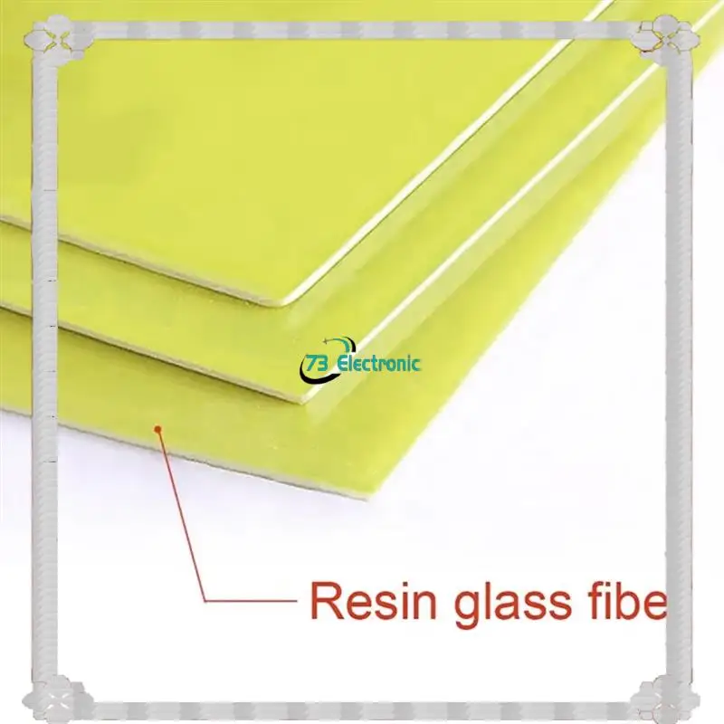 24-Hour Delivery 3Pcs 3240 Yellow Epoxy Fiber Board For Lifepo4 Battery Pack DIY Insulation Plate & Heat Shield 0.5X128x195mm