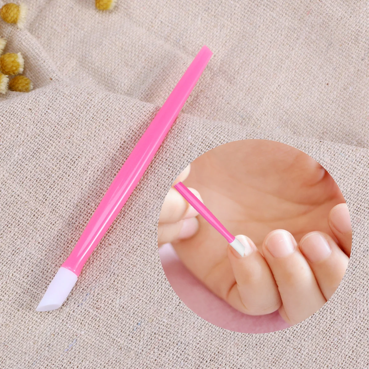 20 قطعة أدوات الرسم بشرة الأظافر انتهازي مزيل الجلد الميت مانيكير أداة لتلميع طحن إزالة الجلد الميت تشكيل الأظافر غير المستوية #4