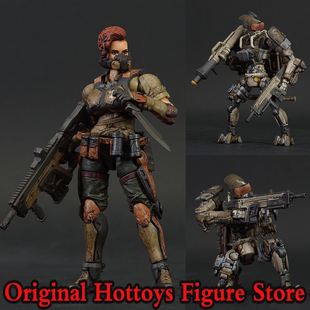 

Acid Rain War 1/18 Scale Soldier FAV-A85 Ash Camelbot HR57s A86 Moirah Sand Force Полный набор 3,75-дюймовой экшн-фигурки Модель