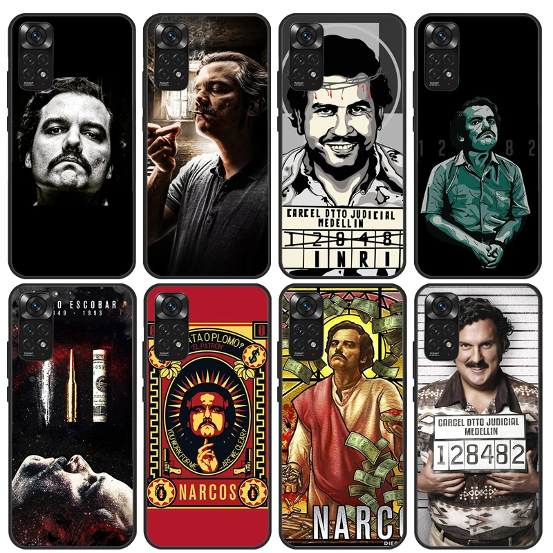 Narcos TV Series Pablo Escobar Case For Redmi Note 11 Pro Redmi Note 10 Pro 9 8 12 9S 10S 11S Redmi 10 9 9A 9C 10C Coque