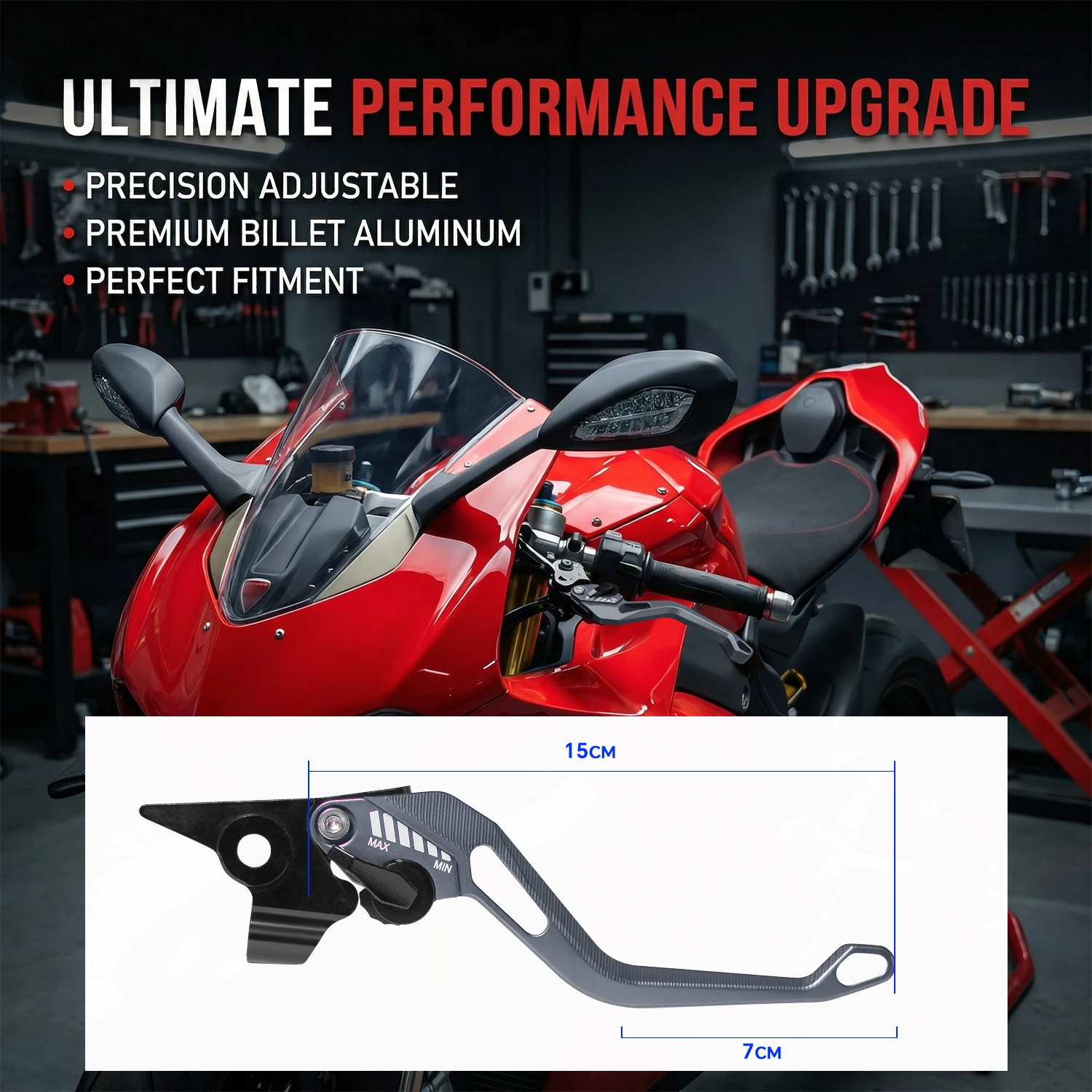 High Quality For CBR650R CBR650F CB650R CB650F Brake Clutch Handle Lever CNC Adjustable Short Levers Motorcycle Accessories view 4