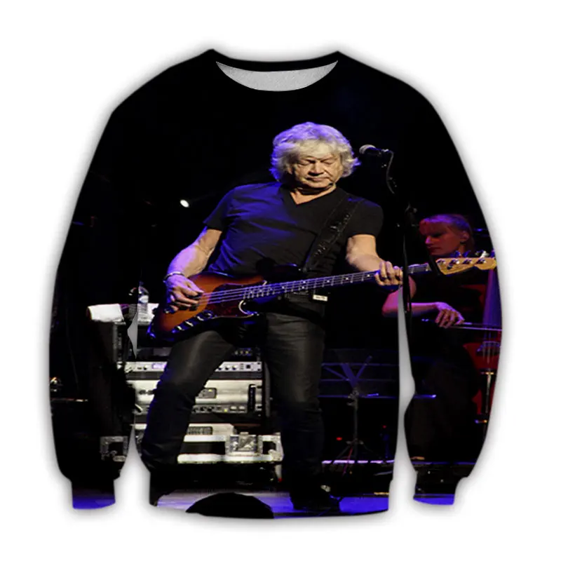 CAVVING 3D Printed  The Moody Blues Band  Crewneck Sweatshirts Harajuku Styles Tops Long Sleeve Sweatshirts for Men/women