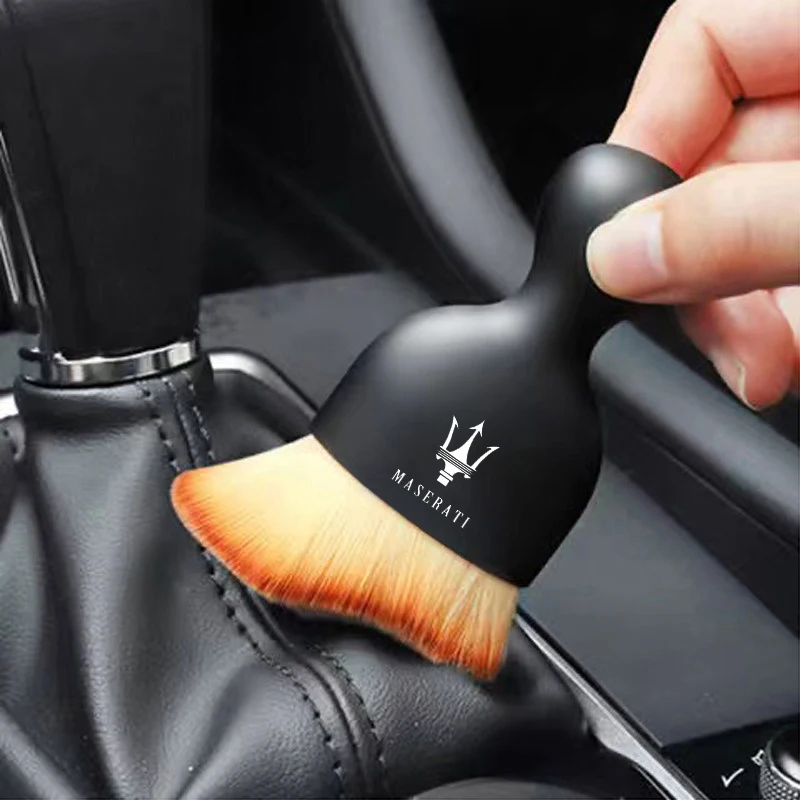 Car Cleaning Brush Center Console Clean Tool Wash Microfiber Drying Towel For Maserati Granturismo Quattroporte Levante Coupe