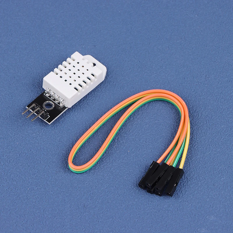 Sensor Digital de temperatura y humedad TZT DHT22, módulo AM2302 + PCB con Cable para Arduino