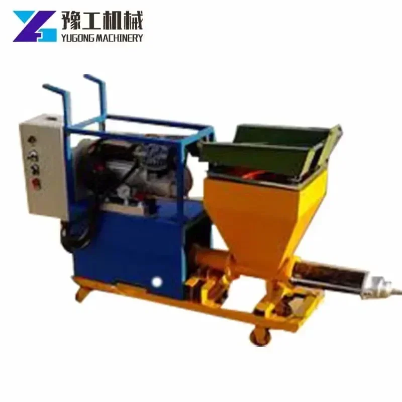 

Multifunctional Cement Mortar Spraying Machine Electric Diesel Mini Pump Cement Sand Mortar Spraying Machine Easy To Move